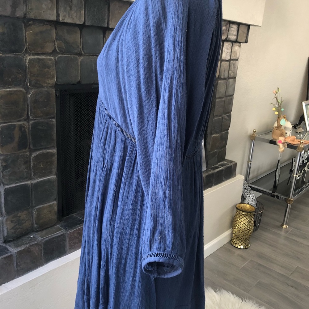 COPY - Free people blue tunic dress Sz XS - Picture 6 of 7